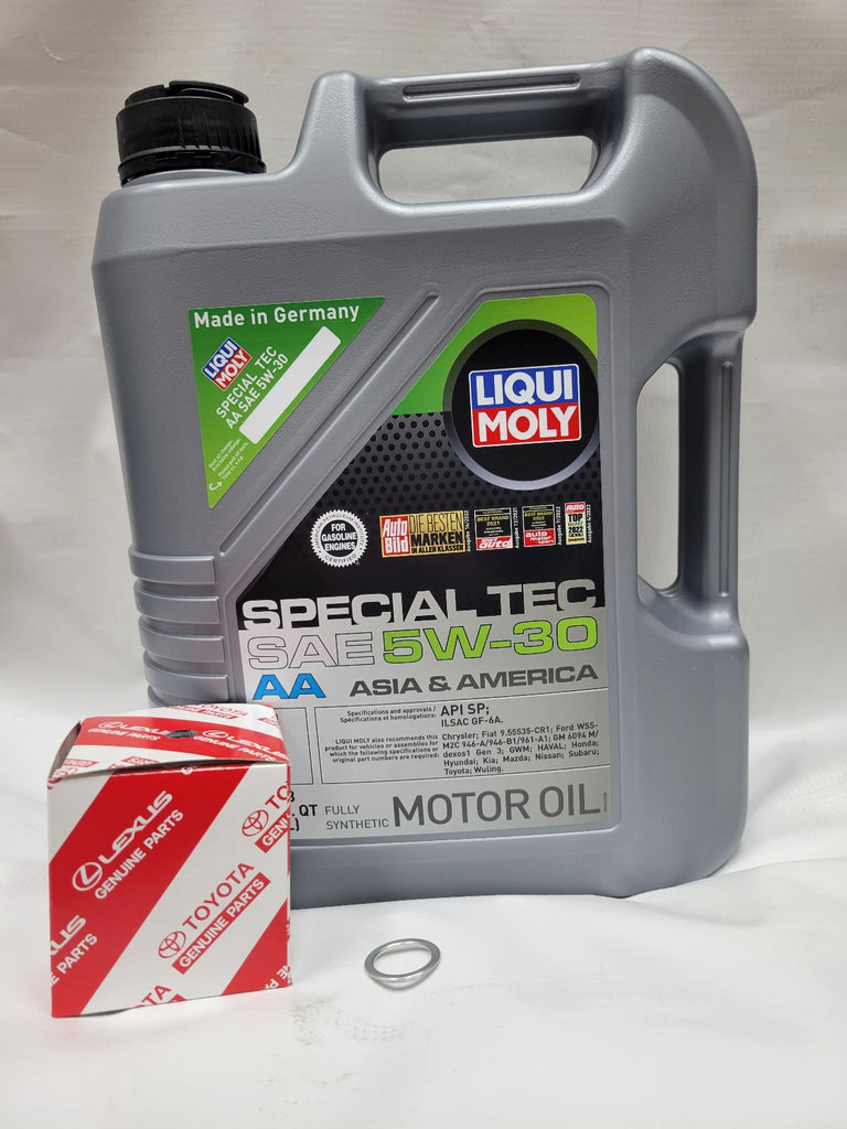 USR 2023+ GR Corolla Oil Change Package -Liqui Moly 5W-30 AA