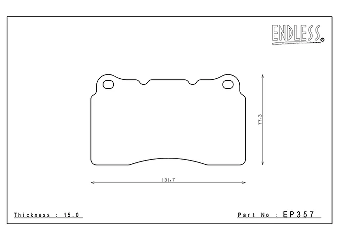 ENDLESS MX72 PLUS Front & Rear Brake Pad Combo - 2018+ Honda Civic