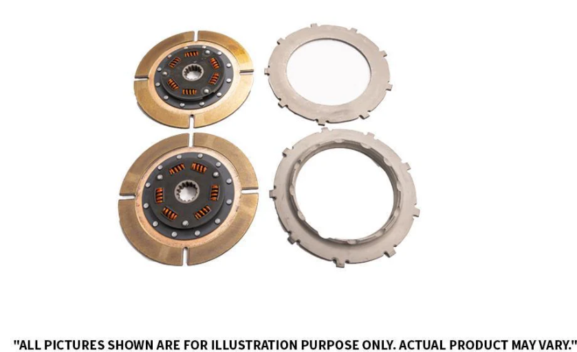 XClutch Twin Solid Ceramic Clutch Kit | 1987-1992 Toyota Supra Turbo (XKTY20530-2E) main image 1
