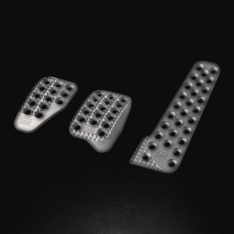 OMP ompoa/2070 reposapieo Knurled anodizzato