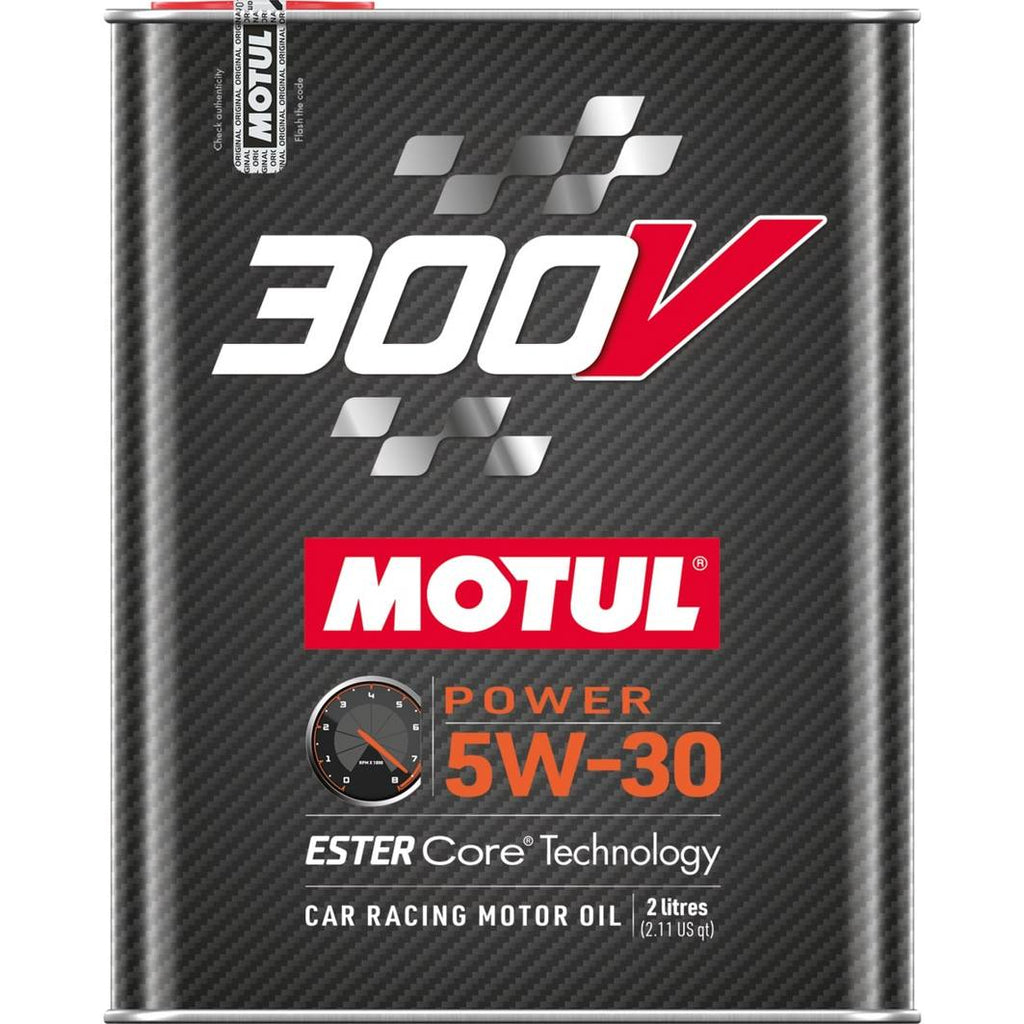 Motul 300V POWER 5W-30 MOTOR OIL -100% Synthetic 2L 110814