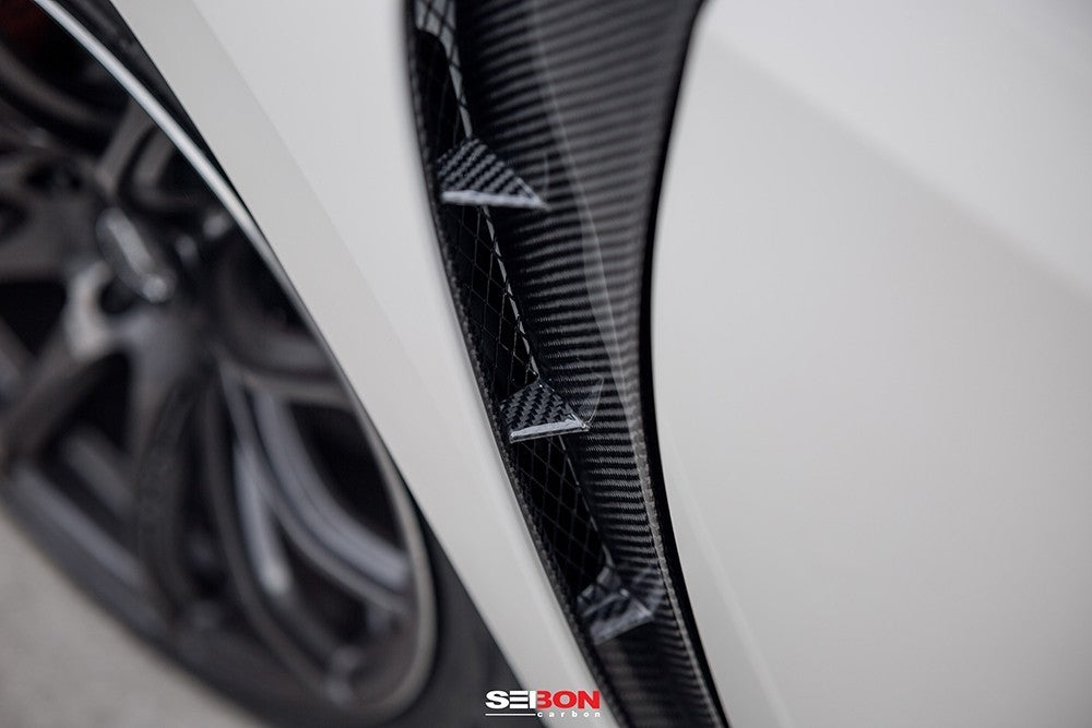 SEIBON Carbon Fiber Fender Ducts - 2017+ Civic FK8 Type-R – United