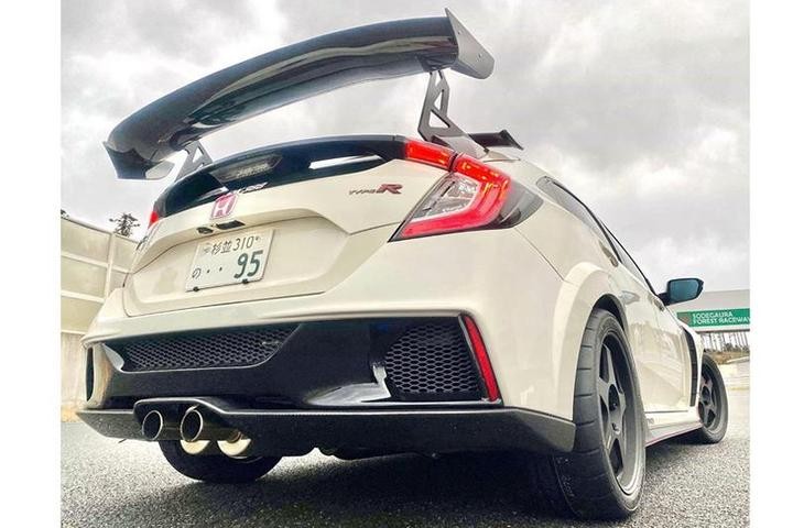 Civic type r discount rear bumper