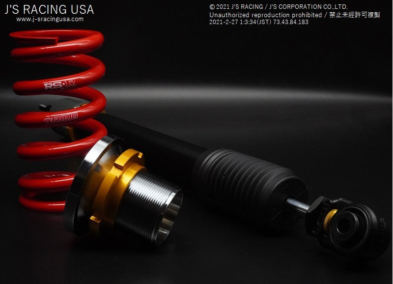 J's Racing Black Series Damper RR for 2017+ Honda Civic FK8 Type-R