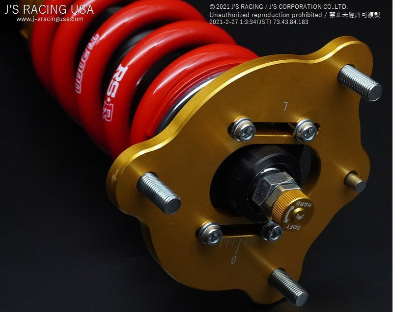 J's Racing Black Series Damper RR for 2017+ Honda Civic FK8 Type-R