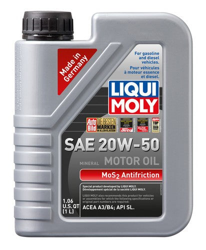 Liquimoly MoS2 Antifriction Motoroil 20W-50 1L