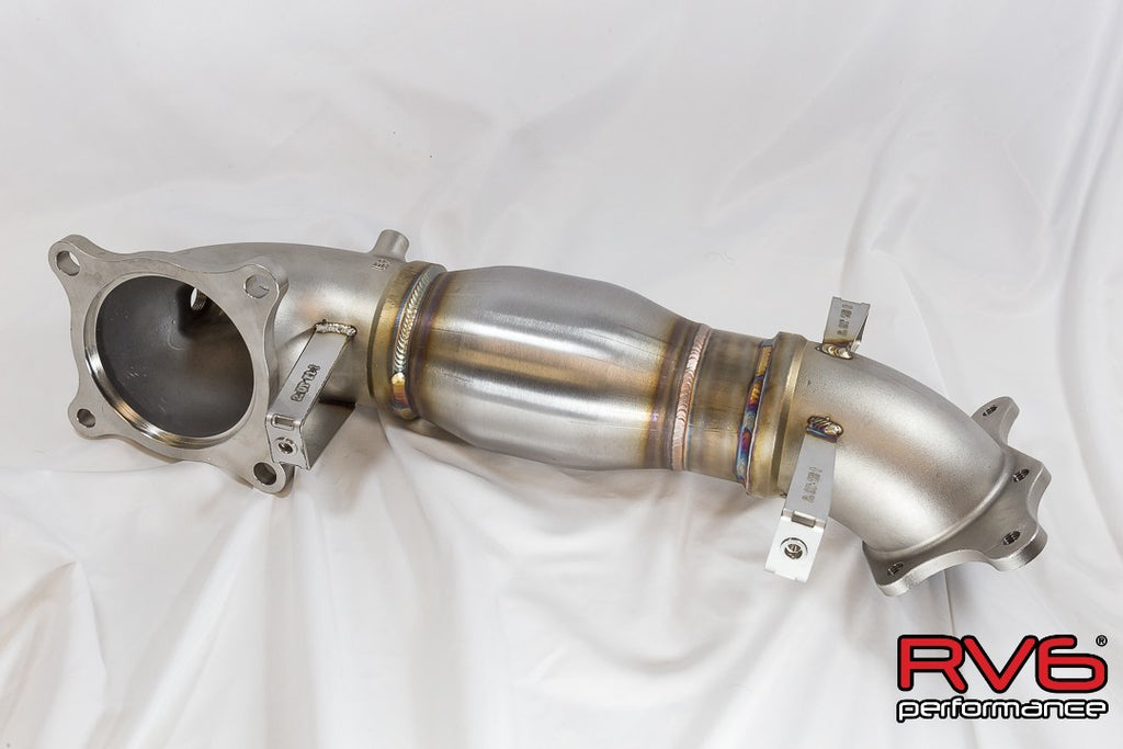 RV6™ High Temp Catted Downpipe for 17+ Civic Type-R 2.0T FK8/FL5