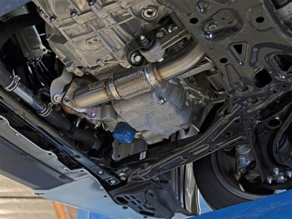 aFe Power Elite Twisted Steel 2.5in Rear Down-Pipe Mid-Pipe 16-17