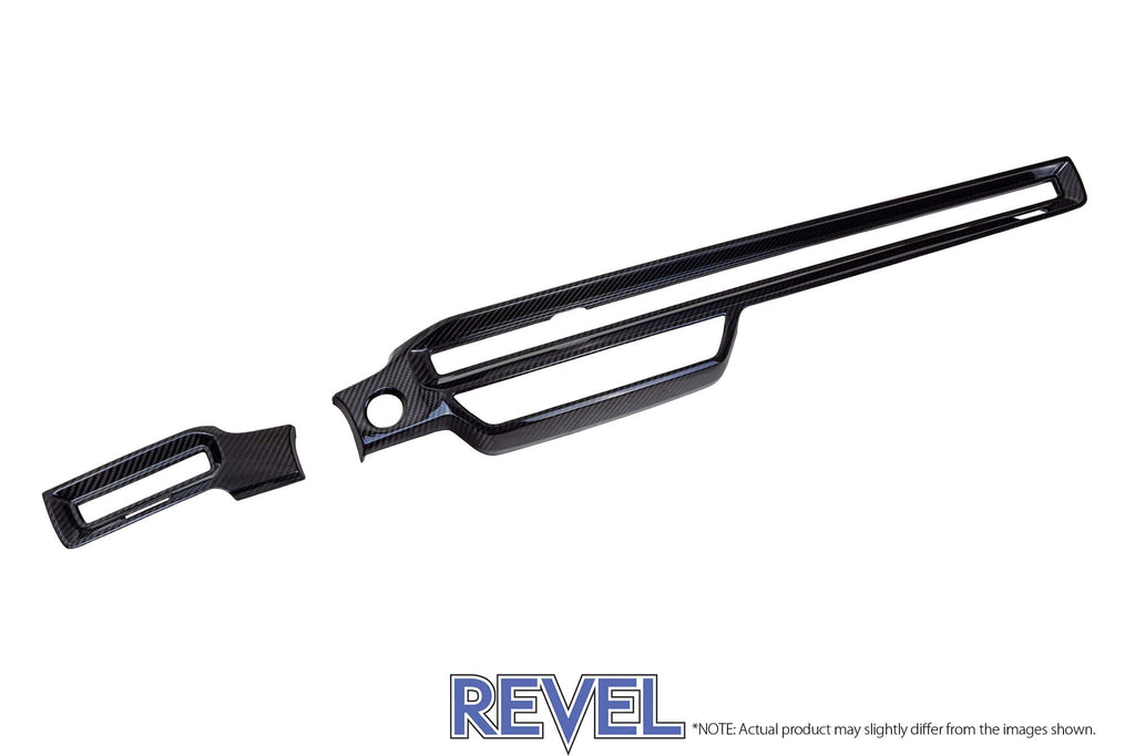Revel GT Dry Carbon Center A/C Panel Covers  - 2023+ Honda Civic Type-R FL5