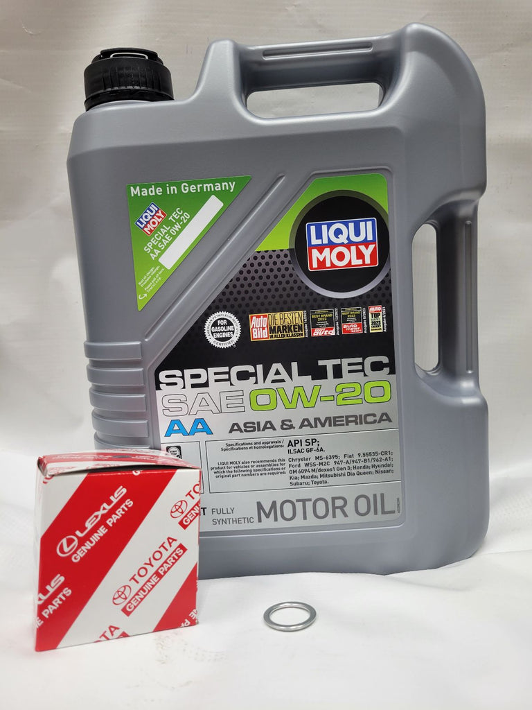 USR 2023+ Toyota GR Corolla Oil Change Package - Liqui Moly 0W-20 AA