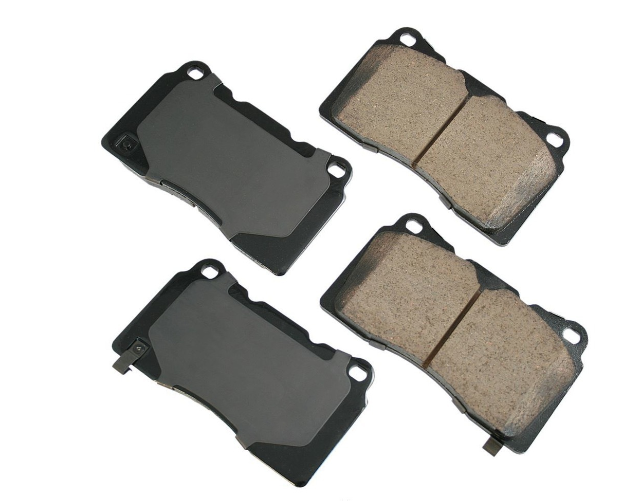 Akebono PRO-ACT Ultra-Premium Ceramic Front Brake Pads for 2017+ Honda Civic Type R FK8 FL5 DE5