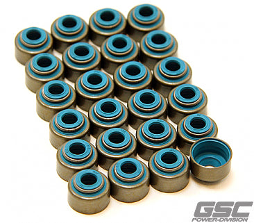 GSC Power-Division Viton Valve Stem Seals - Toyota 1JZ/2JZ Platforms Set of 24