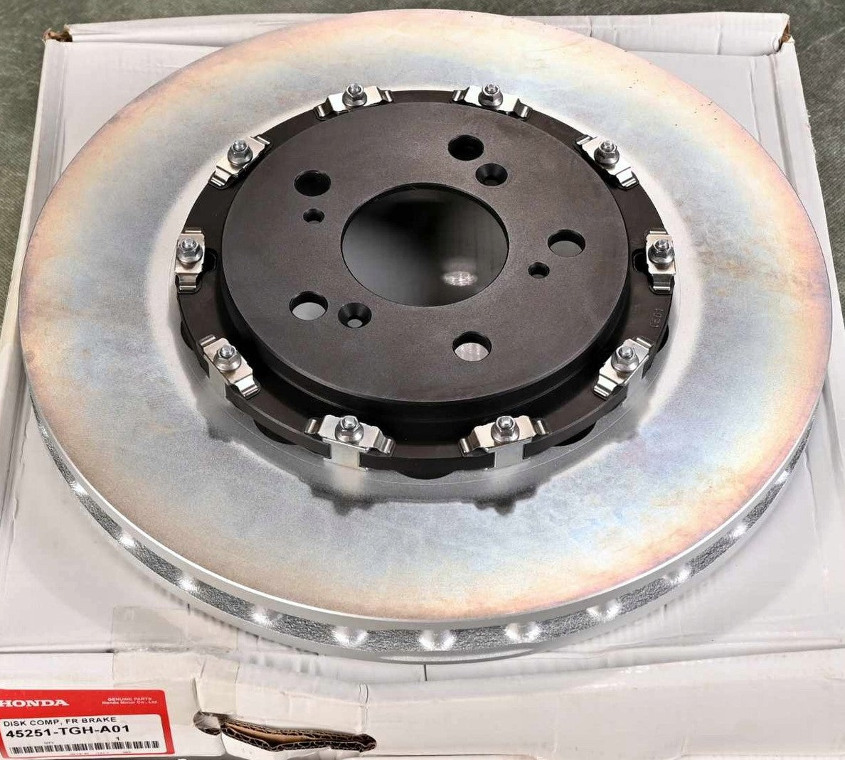 Honda OEM Disc Rotor, Front Brake - 2020+ Honda Civic Type R FK8, FL5 ...