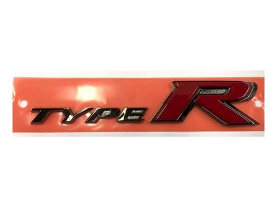 Honda OEM Rear "Type R" Emblem