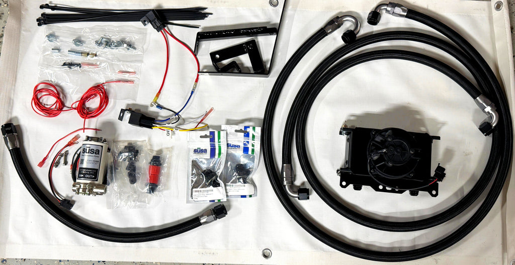 USR GR Corolla rear differential cooler kit