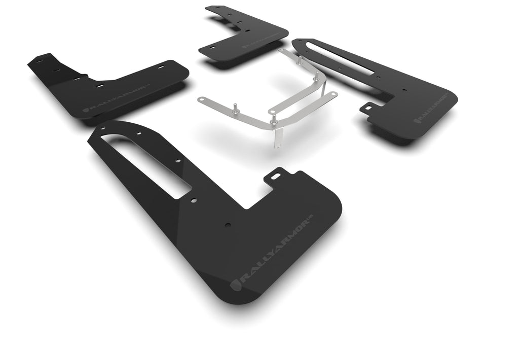 Rally Armor UR Black Mud Flap - 2023+ Honda Civic Type R FL5