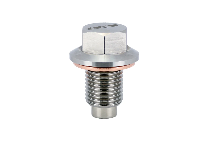 HPS Performance Stainless Steel Magnetic Oil Drain Plug Bolt
