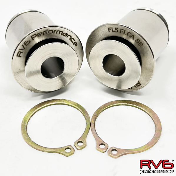 RV6 Front Spherical Bushings for 22+ Civic Type-R 2.0T FL5