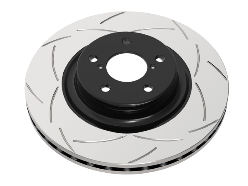 DBA Street T2 Slotted Front Brake Rotor - 17-19 Honda Civic Type-R (FK8)