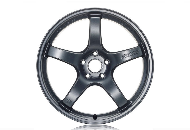 Gram Lights 57CR 18x9.5 +22 5x114 Gun Blue 2