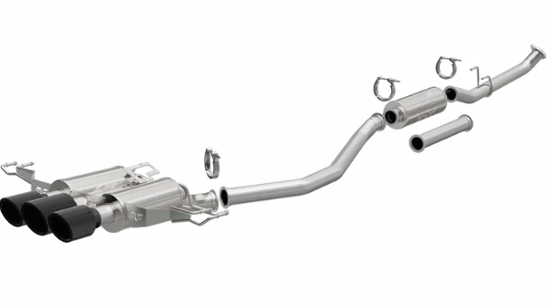 MagnaFlow SPEQ Series Carbon Fiber Cat-Back Performance Exhaust - 23-25 Civic Type R FL5