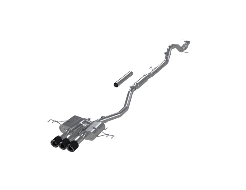 MBRP Armor Pro 3in Active Profile Catback Exhaust - Carbon Fiber Tips  2024+ Acura Integra Type-S