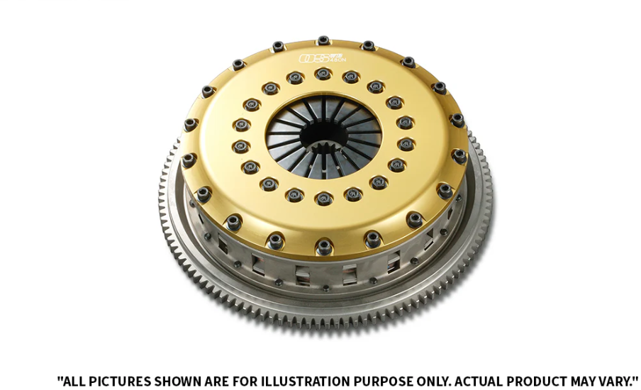 OS Giken TR Twin Plate Clutch (TR2C) - 2017+ Honda Civic Type R FK8