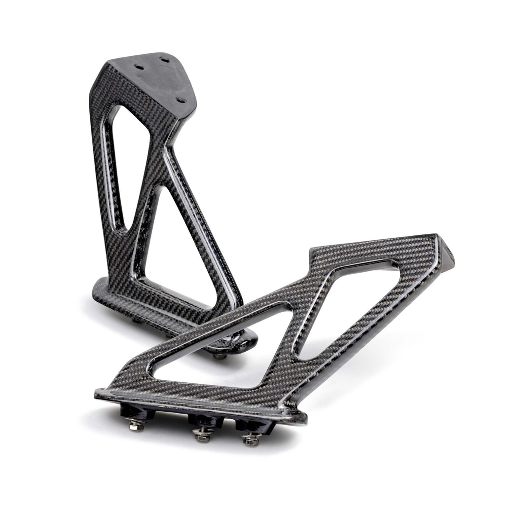 Seibon Carbon OEM-style Carbon Fiber Rear Spoiler Mounting Bracket - 2023+ Honda Civic Type R FL5