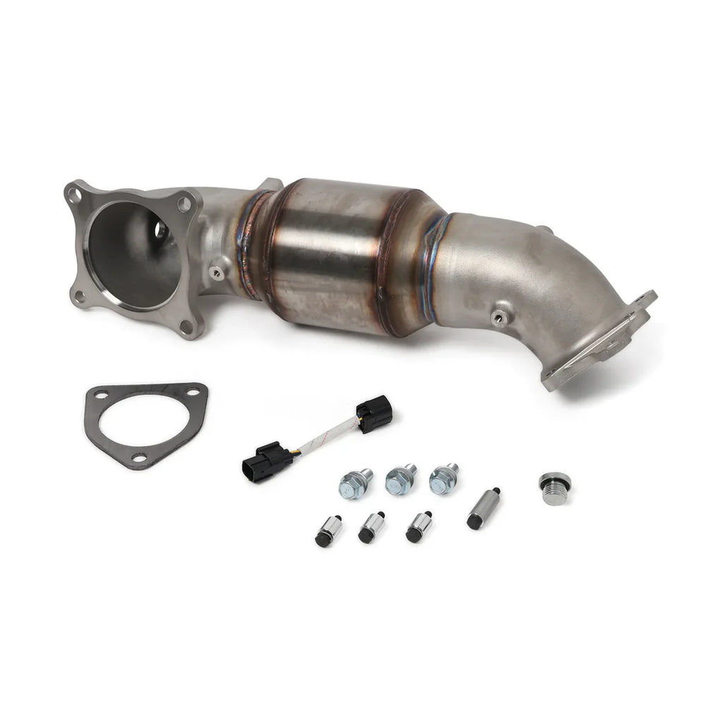 Two Step Performance High Efficiency Downpipe Upgrade - 2017+ Honda Civic Type R FK8 FL5 & 2024+ Acura Integra Type S DE5