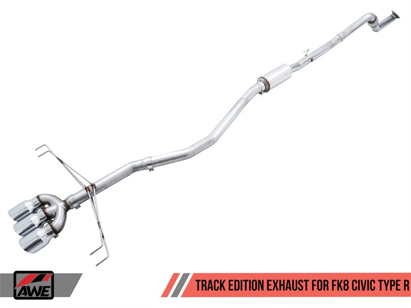 AWE Track Edition exhaust for 2017+ Civic Type-R