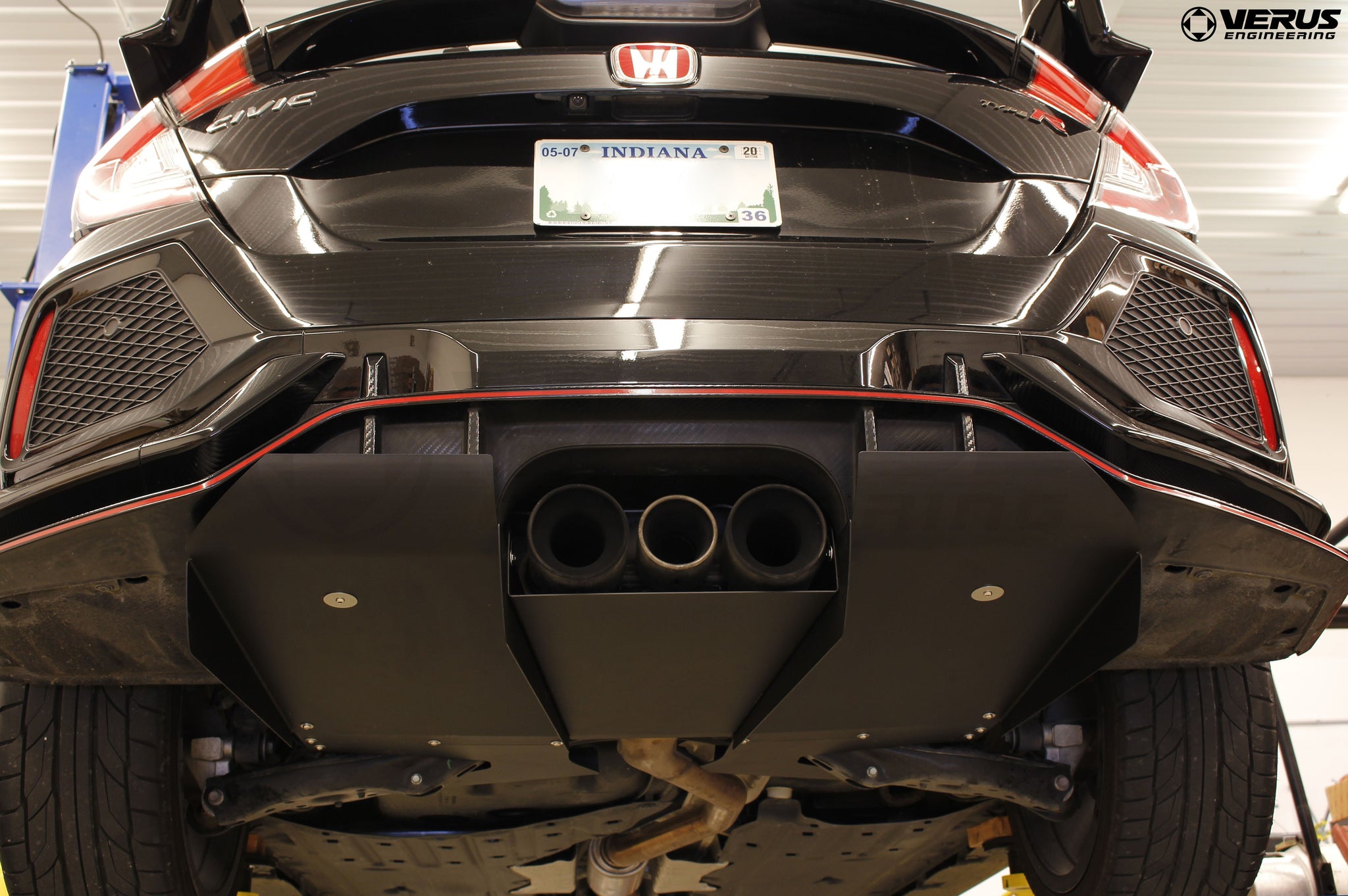 Verus Engineering Rear Diffuser - 10th Gen Honda Civic Type R FK8 ...