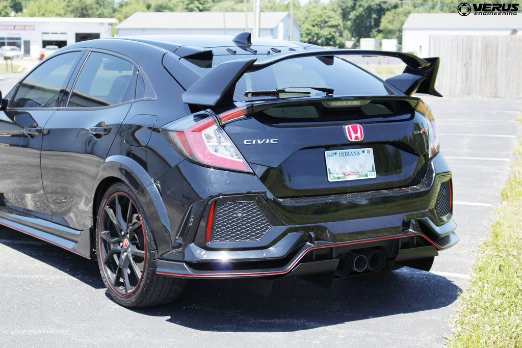 Fk8 Type R Diffuser Verus Engineering Rear Diffuser - 10th Gen Honda Civic Type R FK8 ...