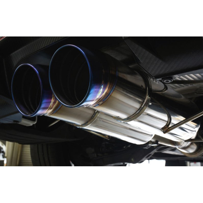 J's Racing Street Legal SUS exhaust Plus for the FK8 2017-2019 Civic Type-R