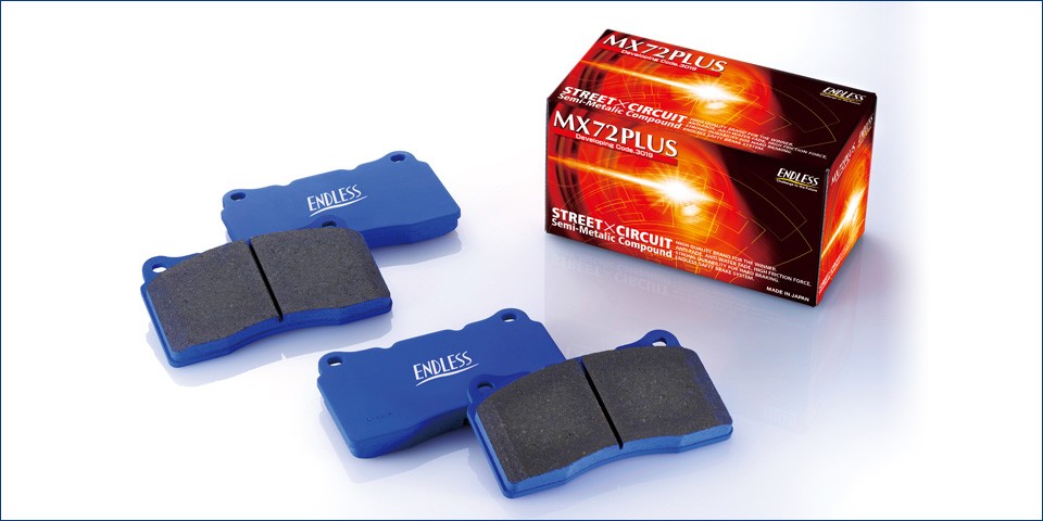 ENDLESS MX72 PLUS Front & Rear Brake Pad combo for 2020+ A90 Supra