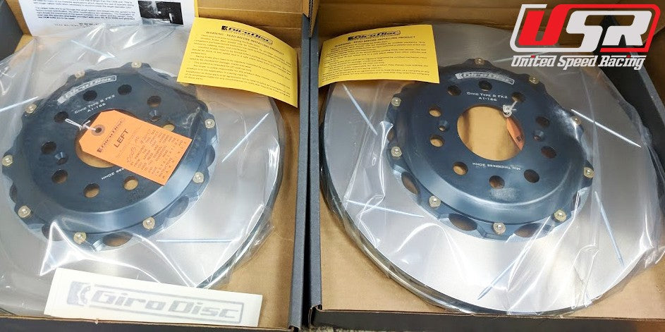 GiroDisc Front Rotors - Honda FK2, FK8, FL5 Civic Type R