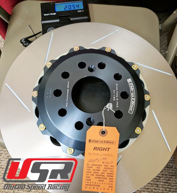 GiroDisc Front Rotors - Honda FK2, FK8, FL5 Civic Type R – United Speed ...