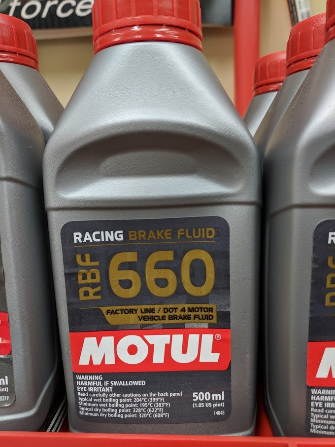 Motul RBF 660 DOT 4 Racing Brake Fluid (0.5 Liter) 101667