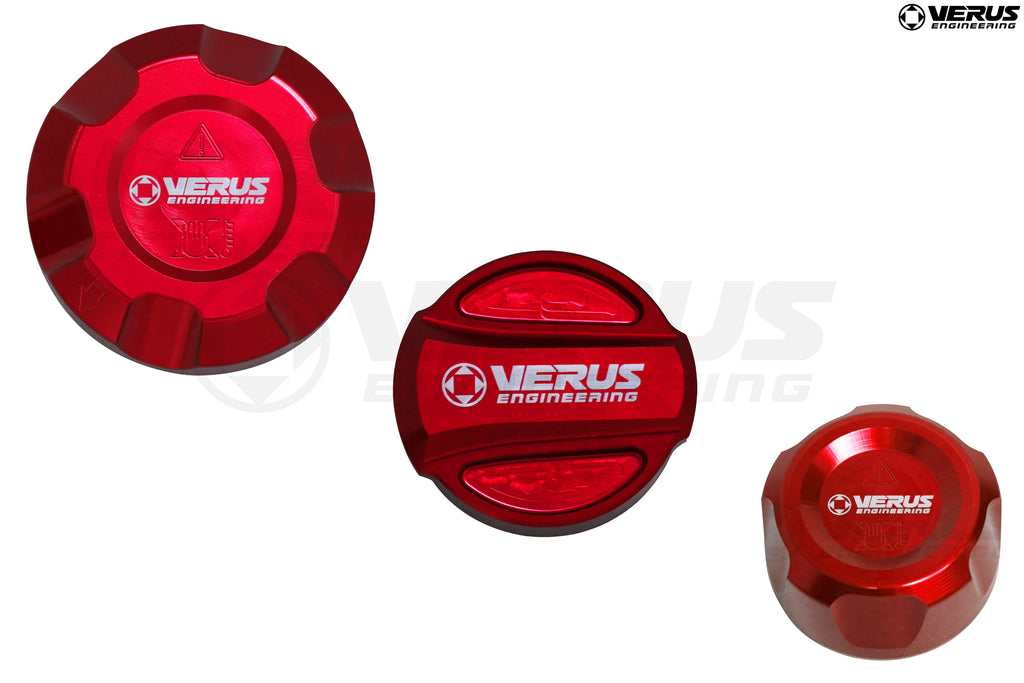 VERUS Engine Bay Fluid Cap Kit - Mk5 Toyota Supra