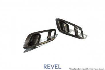 Revel GT Dry Carbon Inner Door Handle Cover - 2020 Toyota GR Supra