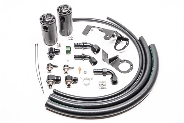 Radium Engineering Dual Catch Can Kit Fluid Lock - MK5 A90 Toyota Supra