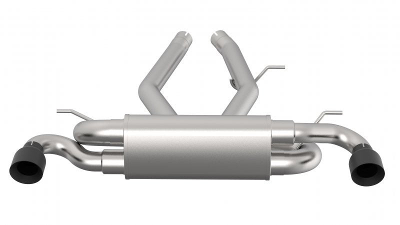 Kooks 3" SS Axle-Back Exhaust w/ Black Tips - 2020+ Toyota Supra GR ((A90)(A91)(MKV))