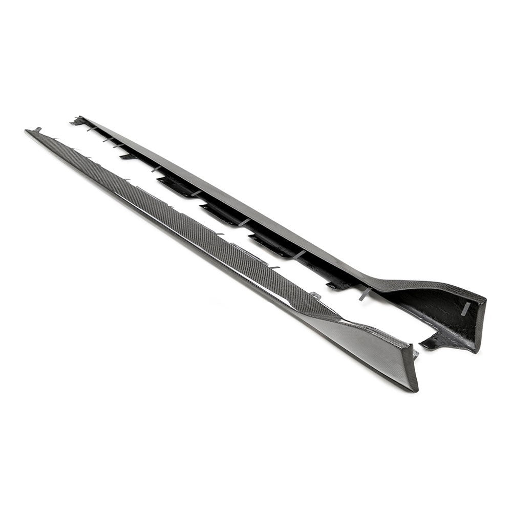Seibon OEM-Style Carbon Fiber Side Skirts - 2020+ Toyota Supra GR A90-A91-MKV