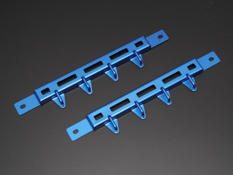 Cusco Power Brace Seat Rail Plus Floor Set - 2017+ Honda Civic Type R FK8