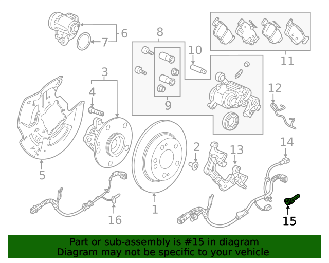 Honda OEM Rear Assembly Sensor for 2017+ Honda Civic Type R FK8