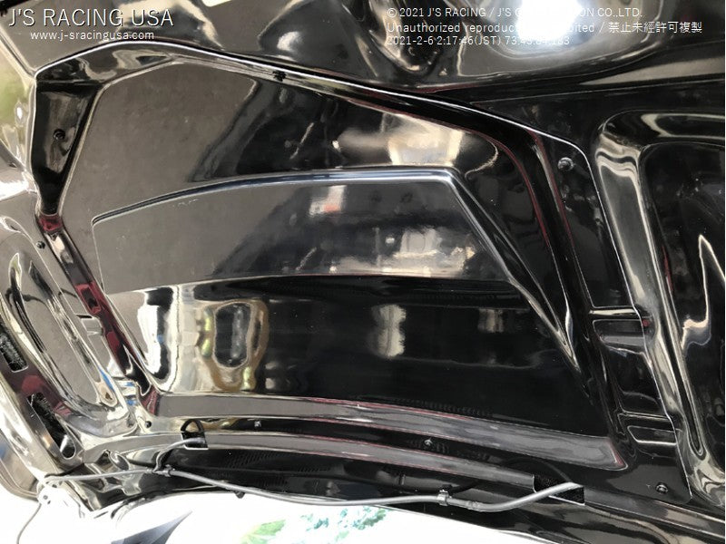 J's Racing FK8 inner Rain Protect for J's Racing Type V Hood