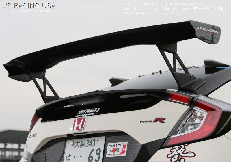 J's Racing FK8 3D GT-WING WET CFRP TYPE1 1600mm