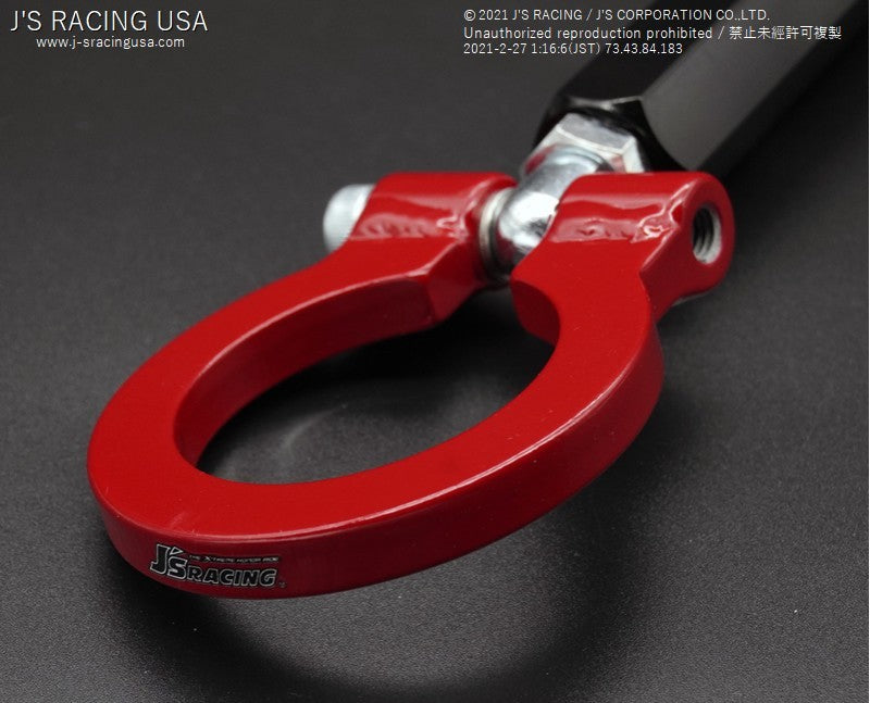 J's Racing Front Tow Hook for 2017+ Honda Civic FK8 Type R
