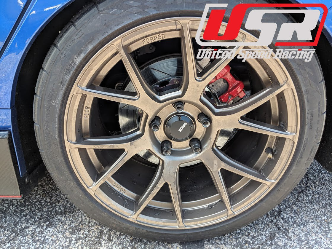 GiroDisc Rear Brake Disc Rotor Kit for 2017+ Honda Civic Type-R FK8/FL ...