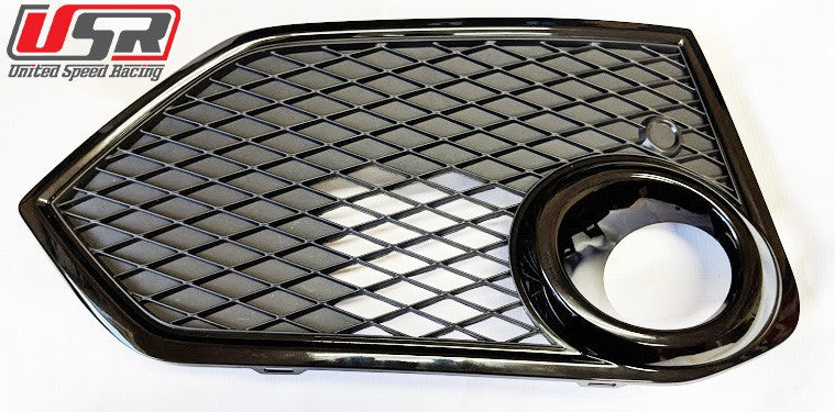 Front Left Oil Cooler Grill Trim for 2017-2019 Honda Civic Type R