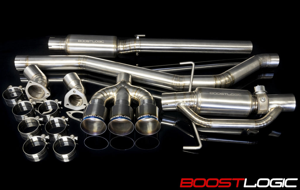 Boost Logic Titanium Exhaust 2017+ Honda Civic Type-R FK8